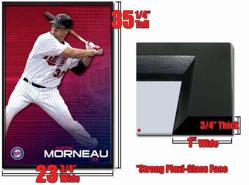Framed Justin Morneau Poster Minnesota Twins Mlb Fr4904