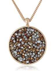 Kenneth Cole New York "Pave Splash" Faceted Bead Pendant Necklace, 20"
