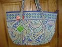 Vera Bradley Miller Bag in Capri Blue