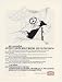1977 Luciano Pavarotti La Boheme Al Hirschfeld art PBS TV Texaco Print Ad (44930)