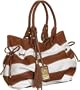 Cognac Brown Oversized ''St. Croix'' Tote By Vitalio