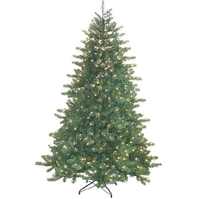 7 1/2 foot prelit christmas trees led lights
