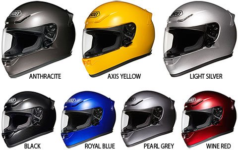 Shoei Metallic RF-1000 On-Road Racing Motorcycle Helmet - 2008 Model - Color: Anthracite, Size: 2X-Large