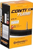 Continental MTB Presta Valve 42mm Inner Tube - Black, 26 Inch