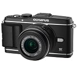 OLYMPUS Pen E-P3 + Objektiv EZ-M1442 II R - Schwarz + 2 JAHRE GARANTIE OLYMPUS Pen E-P3 + Objektiv EZ-M1442 II R - Schwarz + 2 JAHRE GARANTIE