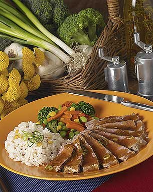 Home Bistro Asian-Style Grilled Tuna Steak by Home Bistro