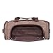 BLUBOON Overnight Bag Canvas Leather Vintage Travel Duffel Bags 18.9