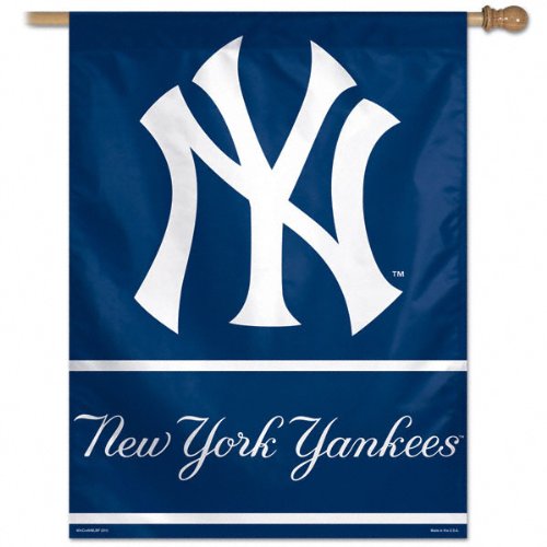 New York Yankees Classic Vertical Flag: 27x37 Banner