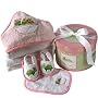 Baby Aspen Tillie the Turtle 4 Piece Box Bath Time Gift Set