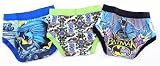 Batman Boys Toddler 3 Pack Underwear Brief Assorted Colors