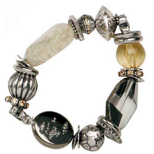Schmuck-Art Damen-Armband Stones Ellen silver/beige 22019 Preisvergleich