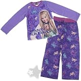 Hannah Montana Purple Butterfly Pajamas for Girls