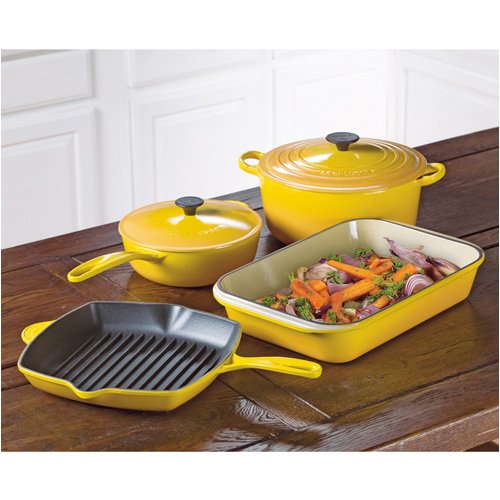 Le Creuset Classic Enameled Cast-Iron 6-Piece Cookware Sets product image