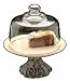 Arthur Court Grape Tuscan 8-Inch Footed Plate with Glass Dome