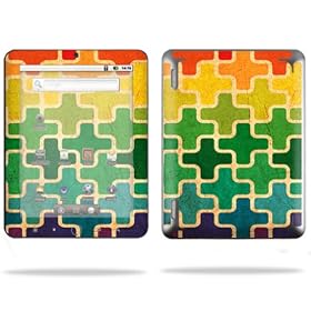 Protective Vinyl Skin Decal Cover for Coby Kyros MID8024 Tablet Skins Color Swatch by 