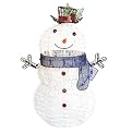70LT GLITTER WIRE SNOWMAN - 26