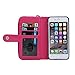 iPhone 6 Plus Wallet Case - Egrace Apple iPhone 6 Plus (5.5