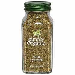 Simply Organic Italian Seasoning Certified Organic, 0.95-Ounce Containers (Pack of 3)