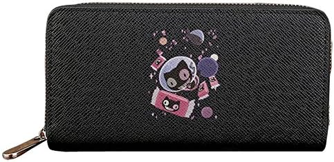 Mbog Steven Universe Cookie Cat Space Girls Clutch Leather Long Wallet Card Holder Purse