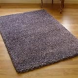 Twilight 39001-8888 Thick Luxurious Shaggy Rug Lilac Heather