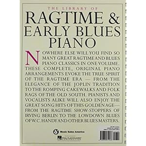 The Library of Ragtime and Early Blues Piano  (Library of Series)