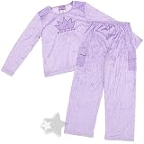 Purple Panne If the Crown Fits Pajamas for Girls