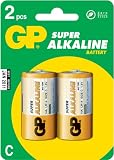 GP Batterien (C, Baby, LR 14, Alkaline, 1,5V)