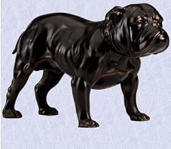 Bixter the british bulldog statue english style dog New (Digital Angel Decor)