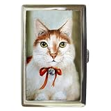 Limited Edition Violano Cigarette Money Case Jingle Cat Christmas