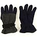 Men's Winter Fleece Hat Scarf Gloves Set Navy