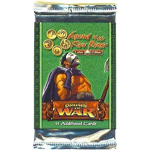 Legend of the Five Rings Lotus Edition Drums of War Booster by Legend of the Five Rings