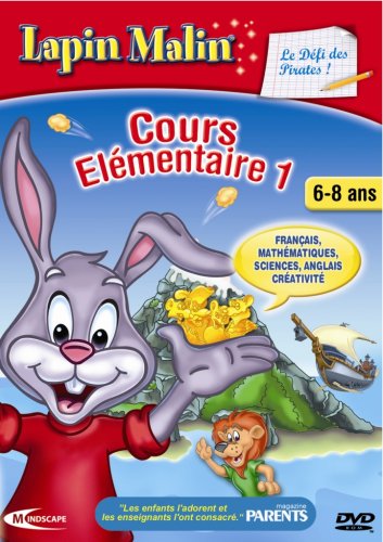 City Travel Guides Discounted  Logiciels : Lapin Malin : Le défi des pirates ! - CE1 - version 2008/09
