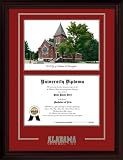 University of Alabama Crimson Tide Alumni Diploma Frame