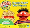 Earth's Best Organic Banana Yogurt Rice Crisp Bars, 4.0 Ounce Boxes (Pack of 6)
