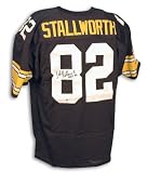 John Stallworth Autographed/Hand Signed Custom Black Throwback Jersey