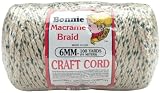 Bonnie Macramé Braid Craft Cord - Forest Chip (100 yd.)