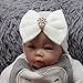 Eshock Newborn baby Cute Lovely Soft Hat,Bow Baby Girl Hospital Beanie Hat (B)