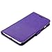 iPhone 6 Plus Case, LK [Stand Feature] iPhone 6 Plus Wallet Case, PU Leather Case Flip Cover + Screen Protector & Stylus for iPhone 6 Plus (Purple)