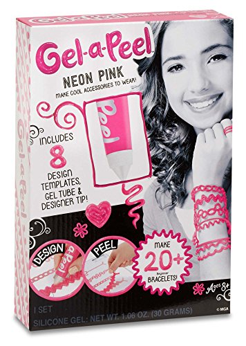 Gel-a-peel starter craft kit -  neon pink