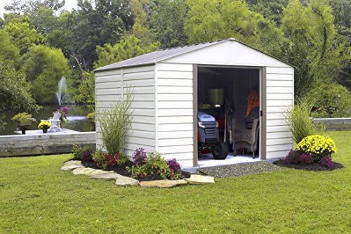 Storboss Milford VM Vinyl Storage Shed, 10 by 8-Feet