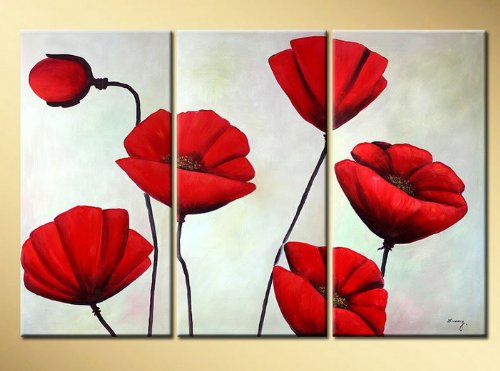 Abstract Decorative Modern Oil Painting Hand 