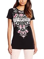 Just Cavalli Camiseta Manga Corta (Negro)