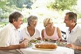 Friends Eating an Al Fresco Lunch - 24