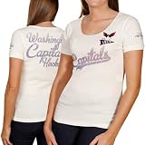 G-Iii Washington Capitals Women's Vintage Thermal 'Touch' By Alyssa Milano T-Shirt Medium
