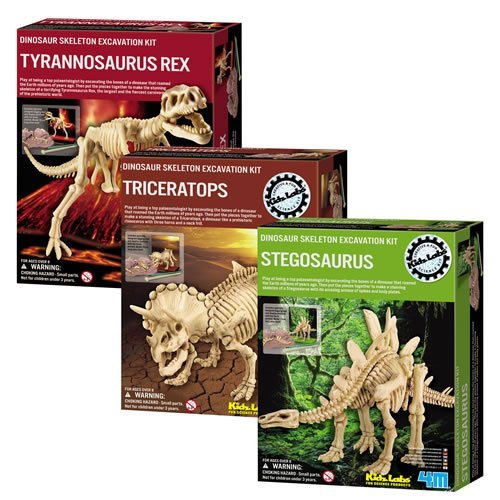 Dig a dino excavation kit 3 pack