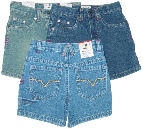 Toddler Boys' Denim Shorts with Adjustable Waist