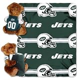 BSS - New York Jets NFL Huggy Bear with Throw Combo