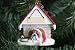 Bulldog Dog Doghouse Christmas Ornament