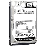Western Digital WD3200BEKT Scorpio Black 320GB interne Festplatte (6,4 cm (2,5 Zoll), 7200rpm, 16MB Cache, SATA)
