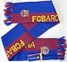 Official LIcensed F.C Barcelona Soccer Spanish European Football Winter Scarf - New W...